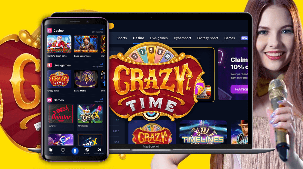List with the most important features and benefitsthe of 1win Crazy Time Casino game